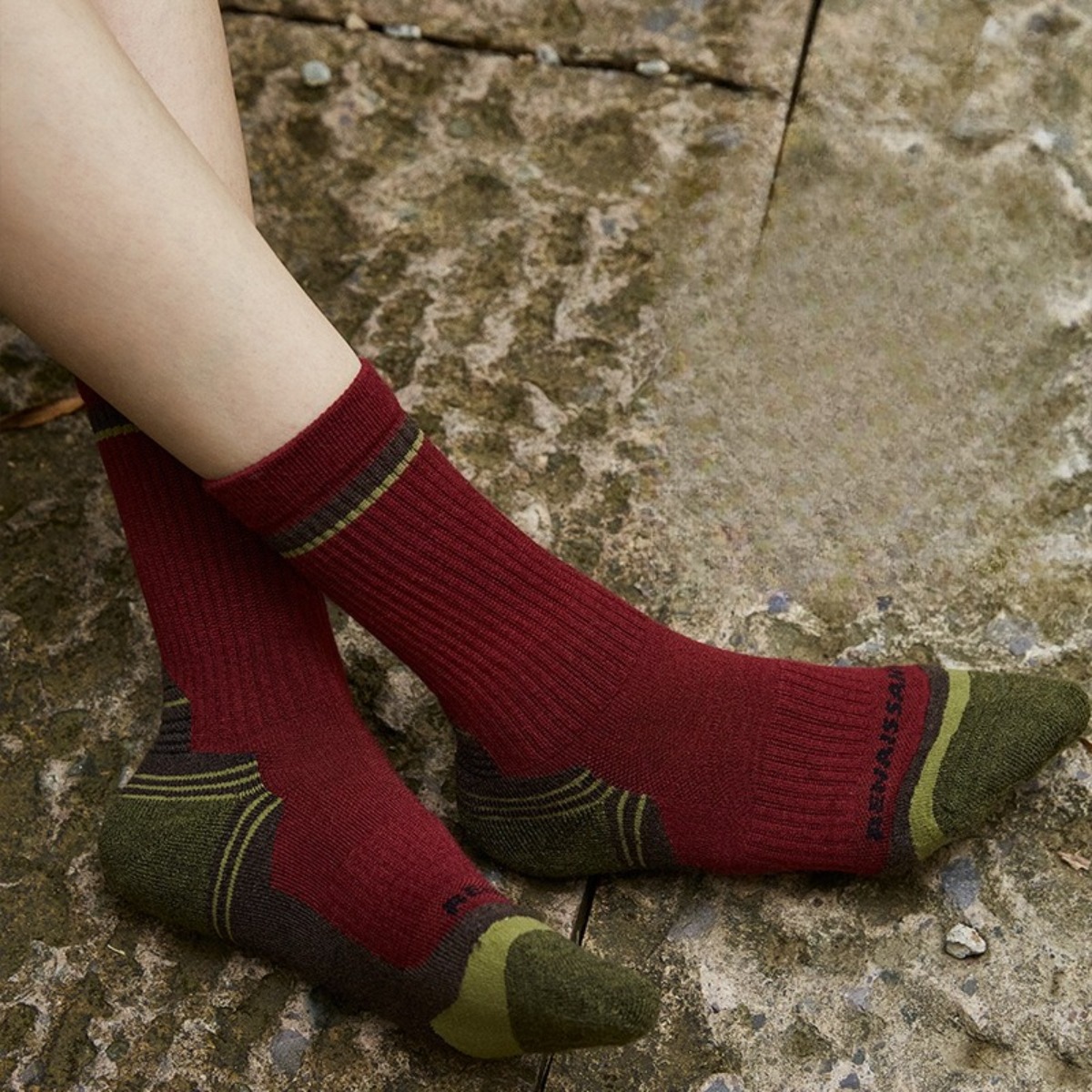 Wool Hiking Sock - Męskie Damskie Skarpety z Wełny Merino