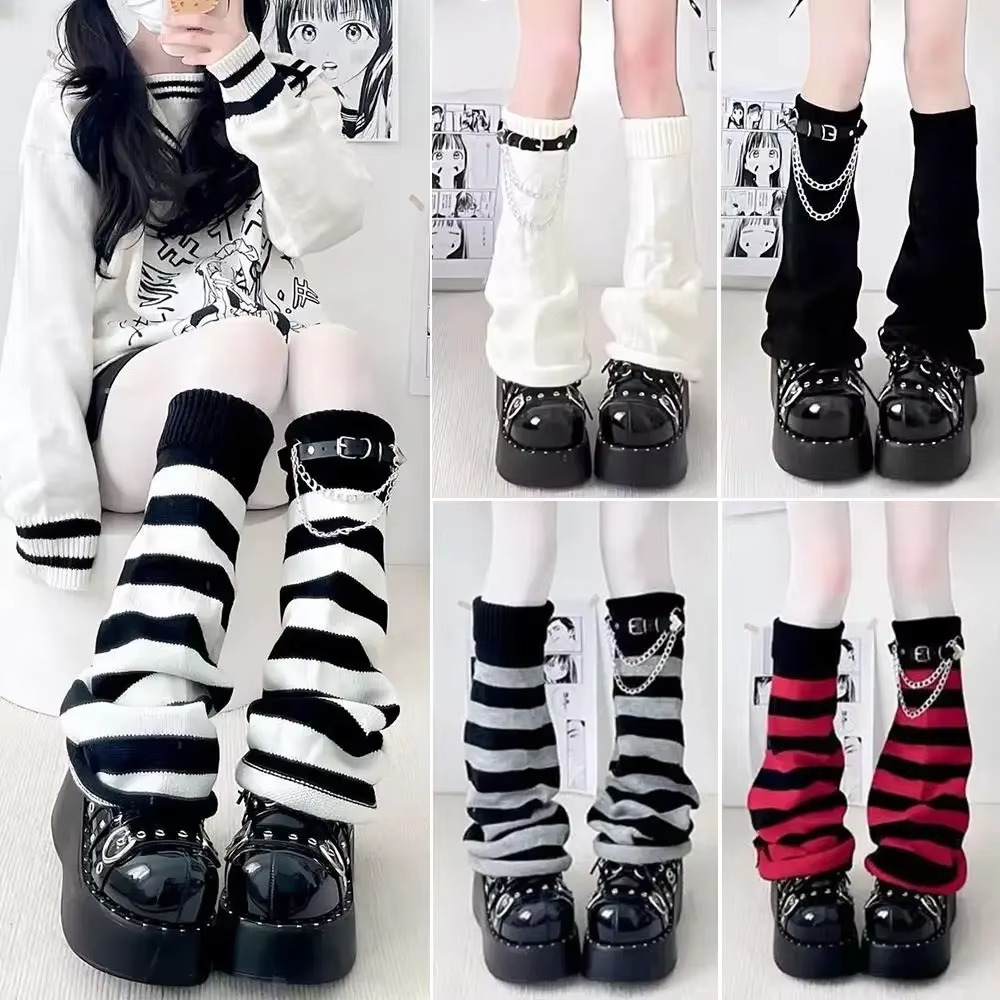 Boot Sock Slouchy - Gotyckie ocieplacze na nogi w stylu