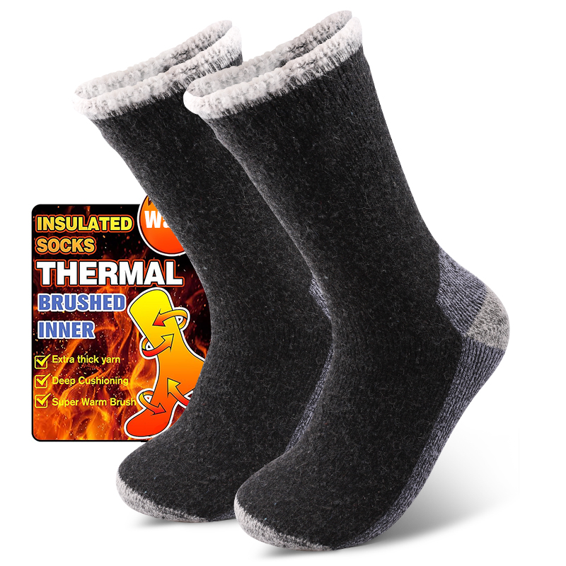 Wool Hiking Sock - 1 Para Męskich Ciepłych Skarpet z