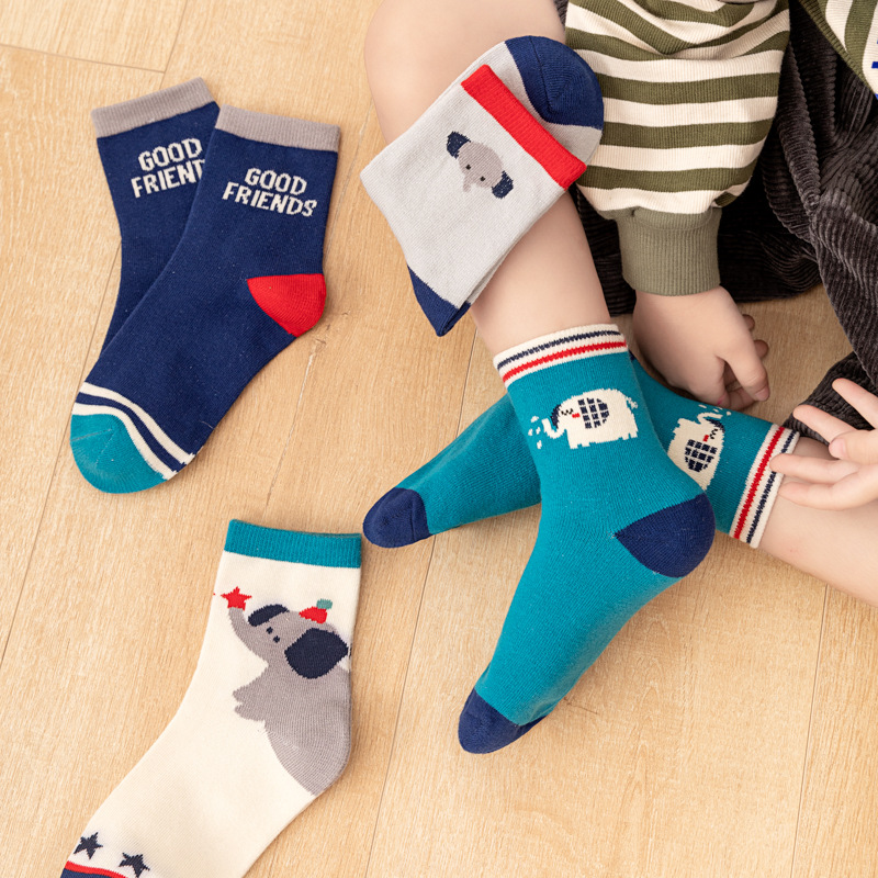 5-pak skarpetek dla chłopców z – Cotton Crew Sock Pack recenzja i cena