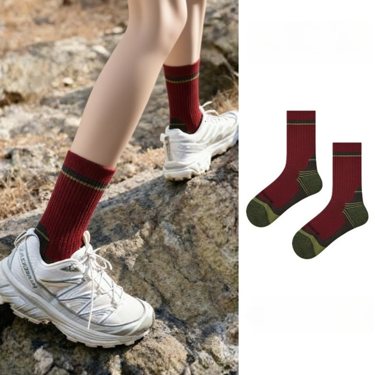 Męskie Damskie Skarpety z Wełn – Wool Hiking Sock recenzja i cena
