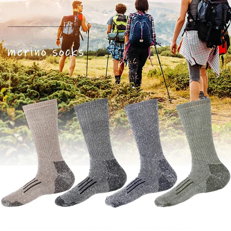 Skarpety trekkingowe męskie z  – Wool Hiking Sock recenzja i cena