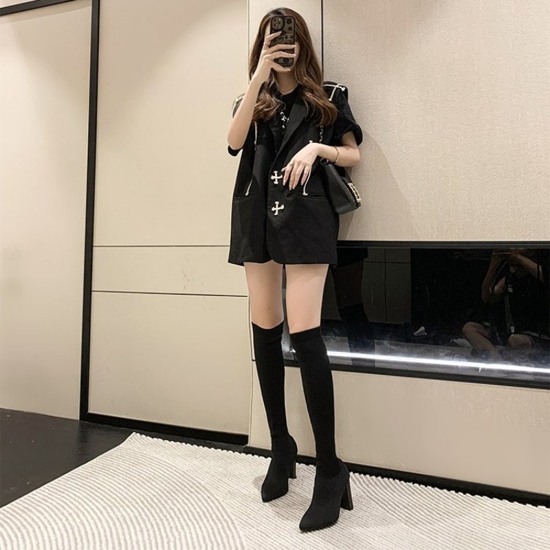 Damskie kozaki za kolano z ost – Knee High Sock Women recenzja i cena