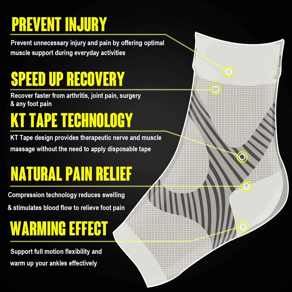1 para skarpet kompresyjnych n – Ankle Brace Sock recenzja i cena