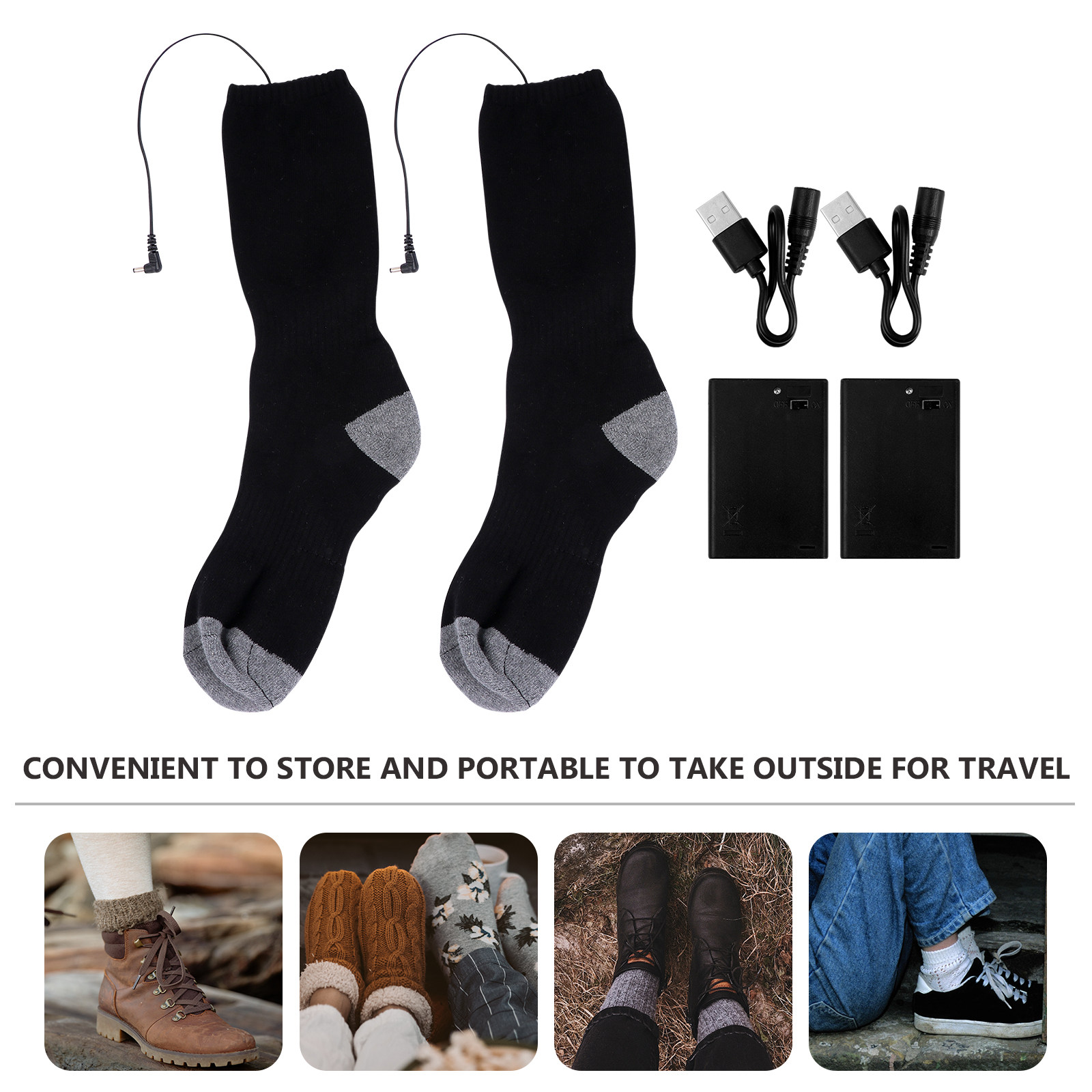 1 zestaw podgrzewanych skarpet – Thermal Sock Winter recenzja i cena