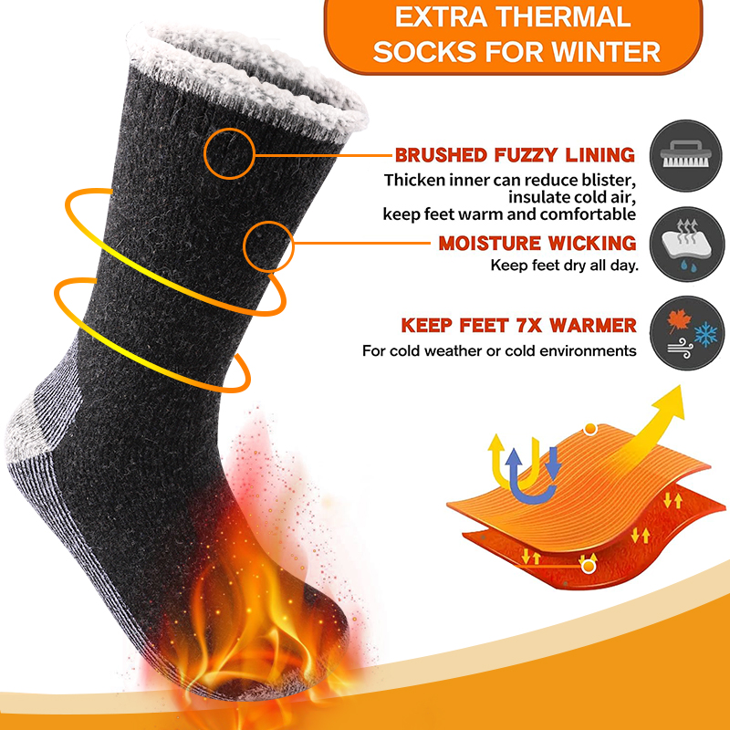 1 Para Męskich Ciepłych Skarpe – Wool Hiking Sock recenzja i cena