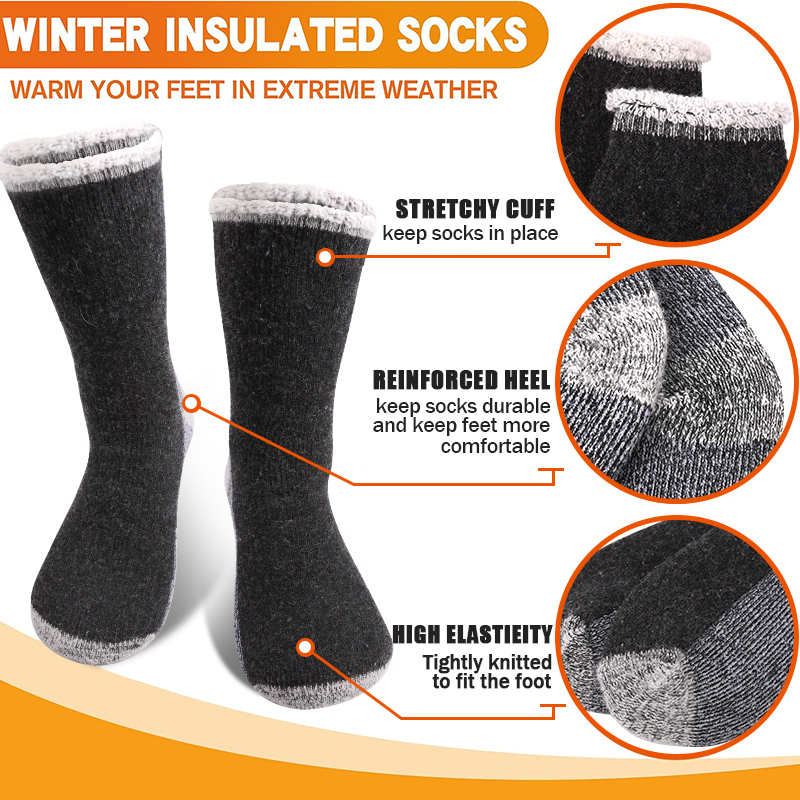 1 Para Męskich Ciepłych Skarpe – Wool Hiking Sock recenzja i cena